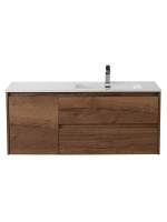 Тумба с раковиной BelBagno Kraft R, 120 2 ящика, дверца, rovere tabacco