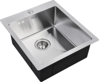 Комплект Мойка Zorg Inox R 4551 + Смеситель MEGA Mega MG-BMK016 хром