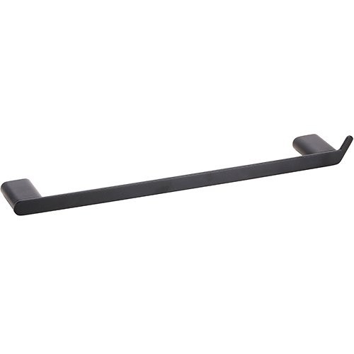 Полотенцедержатель Bemeta Organic Black 167104350 с крючком, 45 см, черный матовый