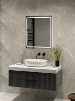 Зеркало-шкаф CONTINENT Led Race 60х70 см, с подсветкой