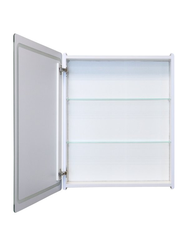 Зеркало-шкаф CONTINENT Led Race 60х70 см, с подсветкой