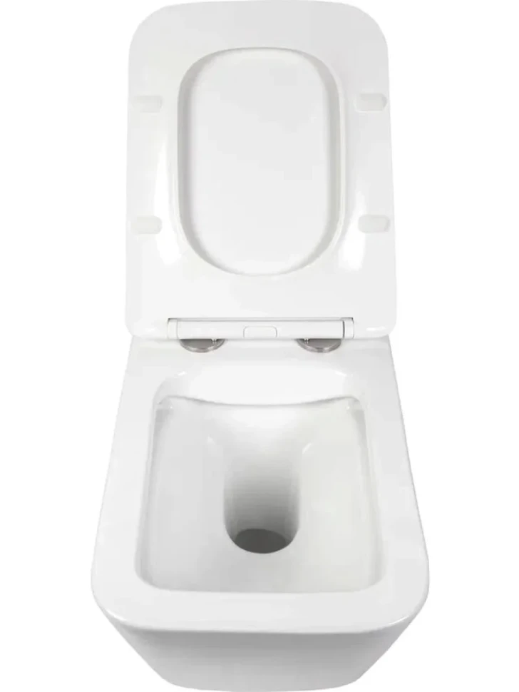 Комплект Унитаз подвесной BOND Cube F04-10 безободковый, с микролифтом, белый + Инсталляция Geberit Duofix UP 320 111.300.00.5 + Кнопка Sigma 01 115.770.21.5 хром + Звукоизоляция + Крепления 111.815.00.1 к стене