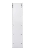 Шкаф-пенал для ванной Comforty Мадрид 40 подвесной, матовый белый