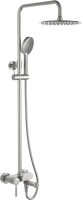 Душевая стойка Wasserkraft A14201 никель