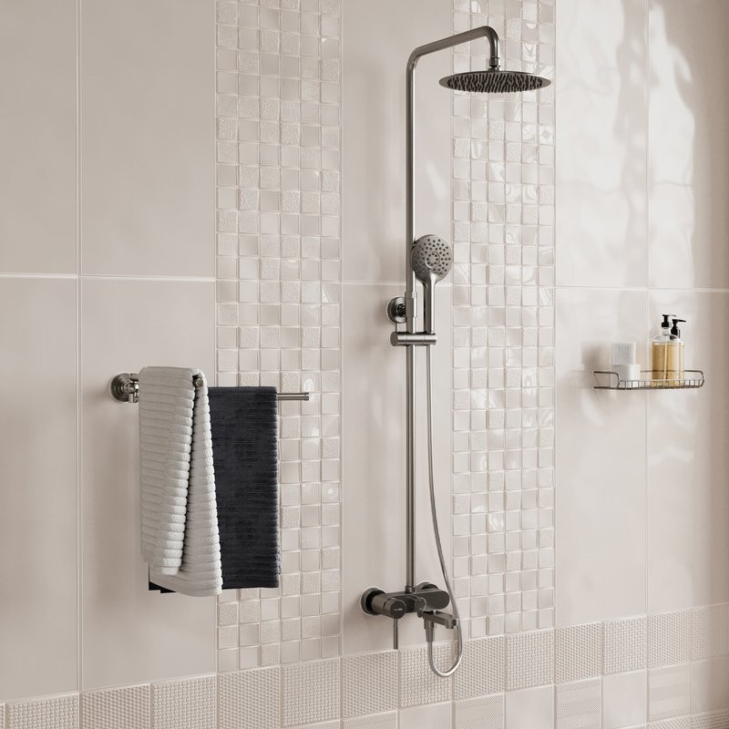 Душевая стойка Wasserkraft A14201 никель