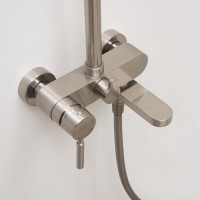 Душевая стойка Wasserkraft A14201 никель