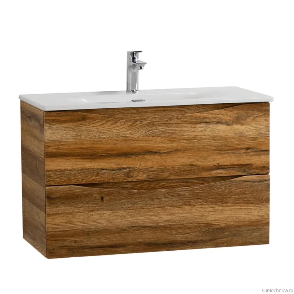 Тумба с раковиной BelBagno Marino-cer-mini 70 подвесная, rovere rustico