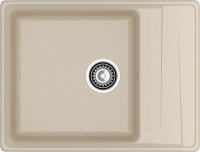 Комплект Мойка GranFest Level LV-660L кашемир + Смеситель MEGA Mega