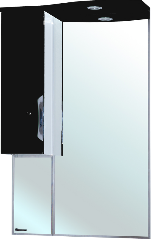 Зеркало Bellezza Лагуна L 65 черное