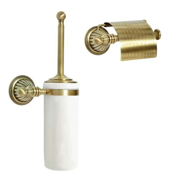 Набор Держатель Boheme Hermitage Bronze 10320 + Ершик 10333