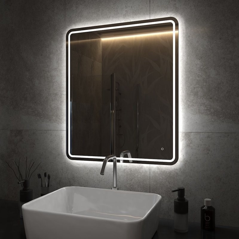 Зеркало в ванную с подсветкой Teymi Solli Pro 60х70 LED сенсор T20253