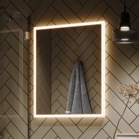 Зеркало Aqwella Vision 60 с подсветкой, с подогревом