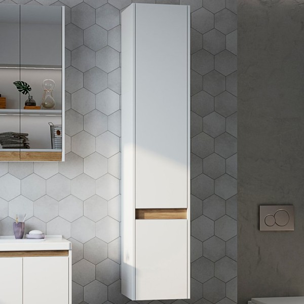 Шкаф пенал для ванной STWORKI Стокгольм R