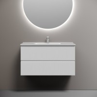 Тумба под раковину Sancos подвесная Snob R 90 Bianco SNR90W Тумба под раковину Sancos подвесная Snob R 90 Bianco SNR90W