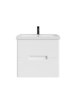 Мебель для ванной комнаты SanStar Ориана 60 подвесная, раковина Cersanit Moduo 60