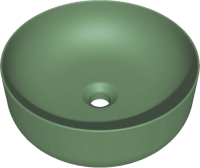 Накладная раковина Kerasan Nolita 534411*0 40 см, verde muschio