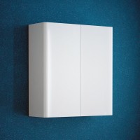 Шкаф в ванную Corozo Алабама 60 подвесной, глянцевый белый