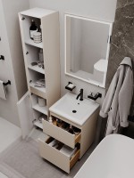 Тумба напольная SanStar Riana 50 Без раковины для ванной комнаты, cappuccino