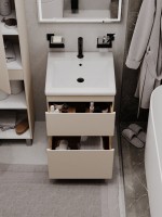 Тумба напольная SanStar Riana 50 Без раковины для ванной комнаты, cappuccino