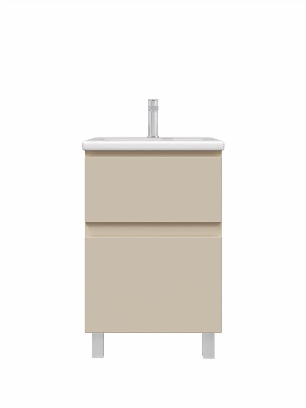 Тумба напольная SanStar Riana 50 Без раковины для ванной комнаты, cappuccino