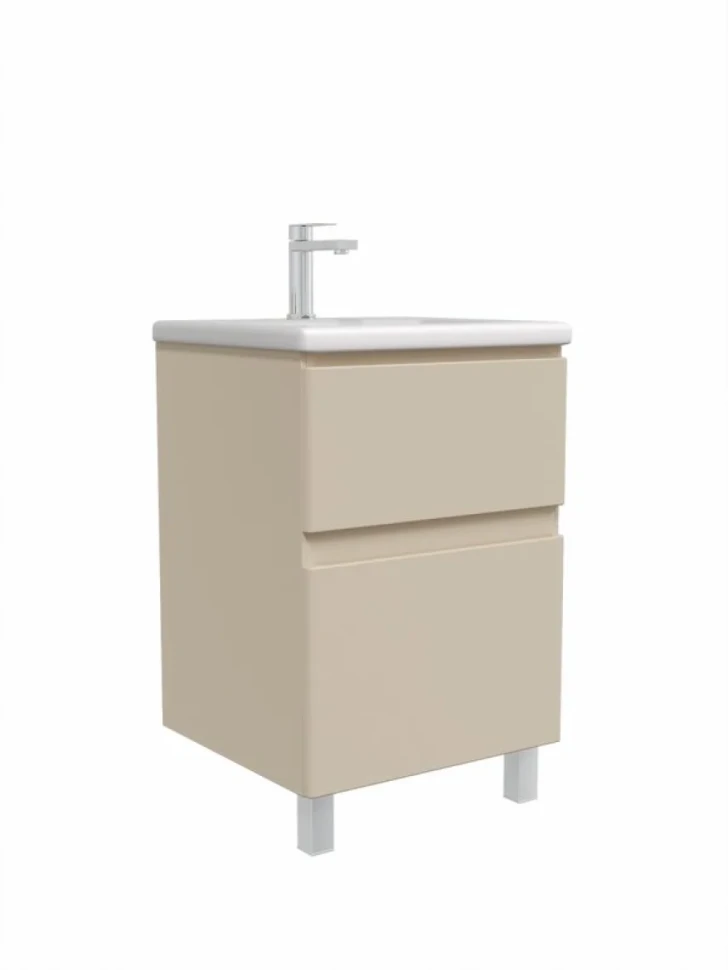 Тумба напольная SanStar Riana 50 Без раковины для ванной комнаты, cappuccino