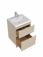 Тумба напольная SanStar Riana 50 Без раковины для ванной комнаты, cappuccino