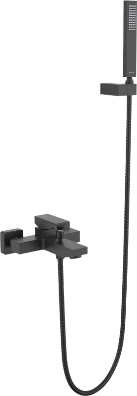 Смеситель для ванны с душем AQUATEK Либра AQ1649MB матовый черный
