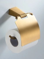 Держатель для туалетной бумаги Shevanik SG5705G, золотой сатин
