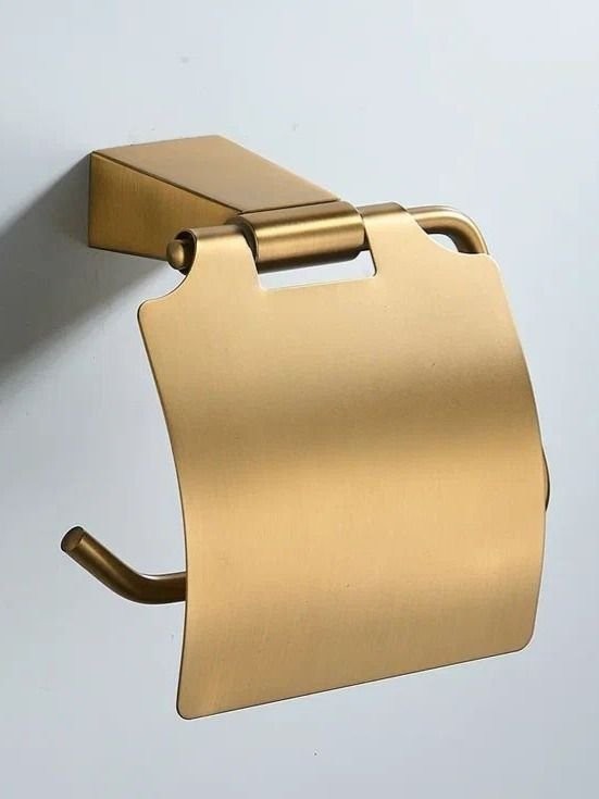 Держатель для туалетной бумаги Shevanik SG5705G, золотой сатин