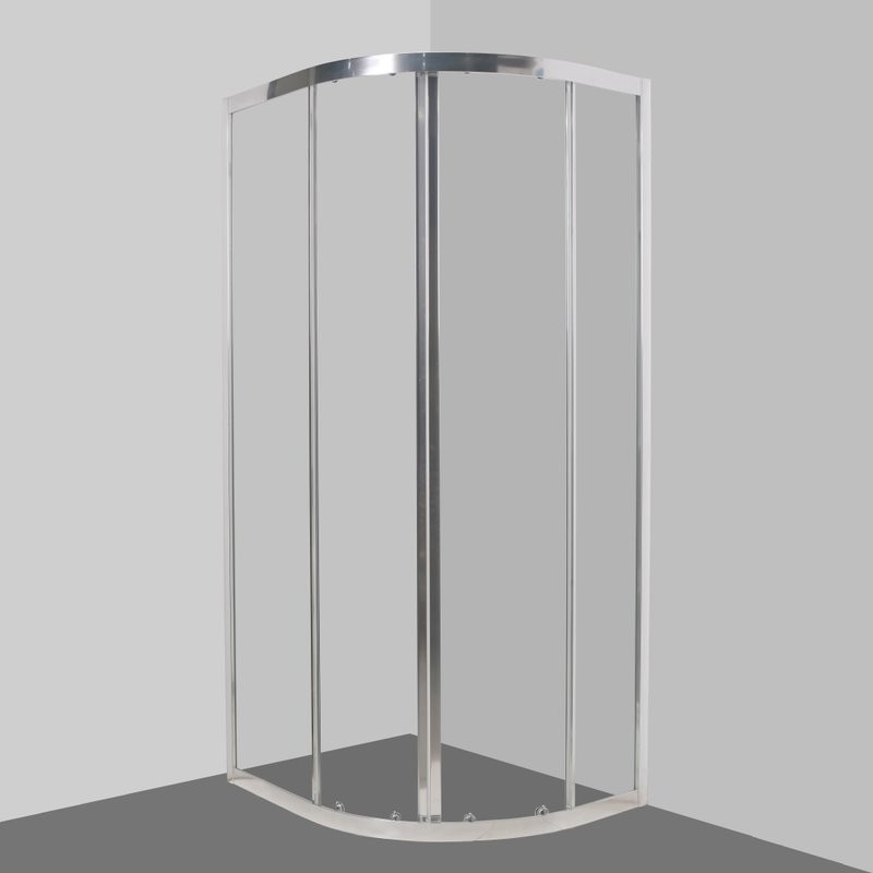 Душевой уголок BelBagno Due R 2 80 C Cr
