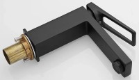 Смеситель для раковины Shevanik S6811H черный