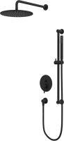 Душевой комплект WHITECROSS Y YSET05BL С ВНУТРЕННЕЙ ЧАСТЬЮ, черный