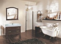 Мебель для ванной комнаты ASB-Woodline Модерн 105 антикварный орех Мебель для ванной комнаты ASB-Woodline Модерн 105 антикварный орех