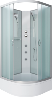 Душевая кабина Niagara Classic NG-3301-14BKG 90х90 см, без крыши, с гидромассажем