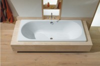 Стальная ванна Kaldewei Classic Duo 110 180x80 см, пристенная, на ножках, с самоочищающимся покрытием