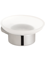 Мыльница Bemeta Brilia 177108040 настенная, стеклянная, хром