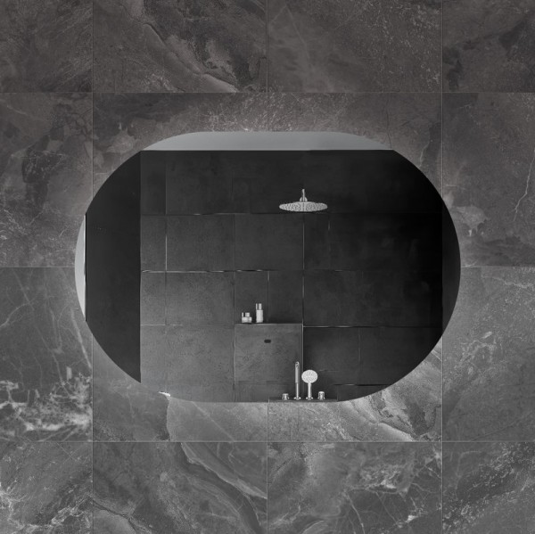 Зеркало Cezares Vague 100х70, с подсветкой