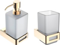 Набор Дозатор Boheme Q 10957-G + Стакан 10944-G Набор Дозатор Boheme Q 10957-G + Стакан 10944-G