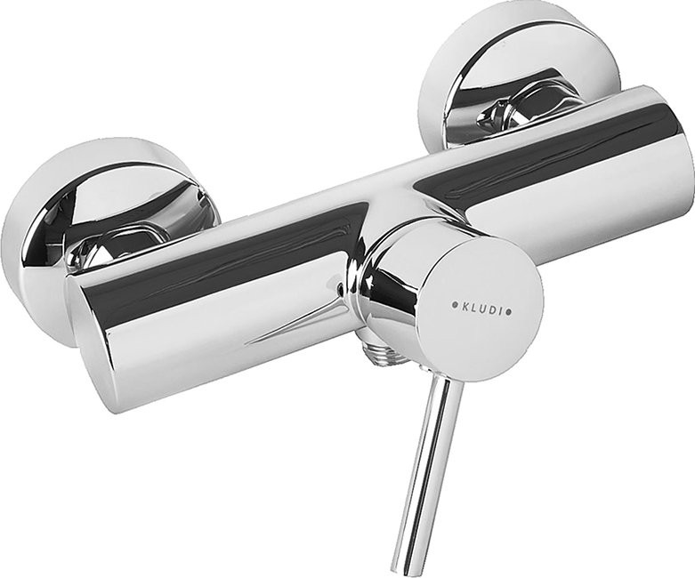 Душевой комплект Смеситель для душа Kludi Bozz 388310576, хром + Гарнитур Fizz 3S 6774005-00