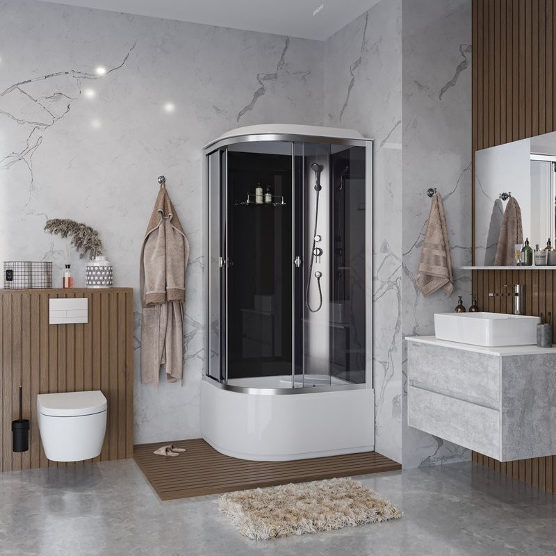 Душевая кабина Niagara Eco E90/70/40R/TN 90х70 см