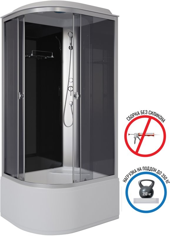 Душевая кабина Niagara Eco E90/70/40R/TN 90х70 см