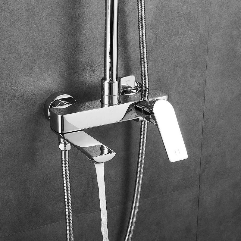 Душевая стойка Shevanik S9136 хром