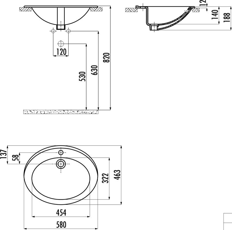 Тумба с раковиной Opadiris Лаура 100 белая с патиной