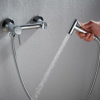 Гигиенический душ Shevanik S107 со смесителем, хром