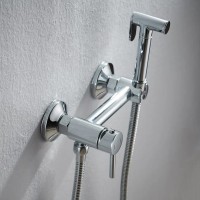 Гигиенический душ Shevanik S107 со смесителем, хром