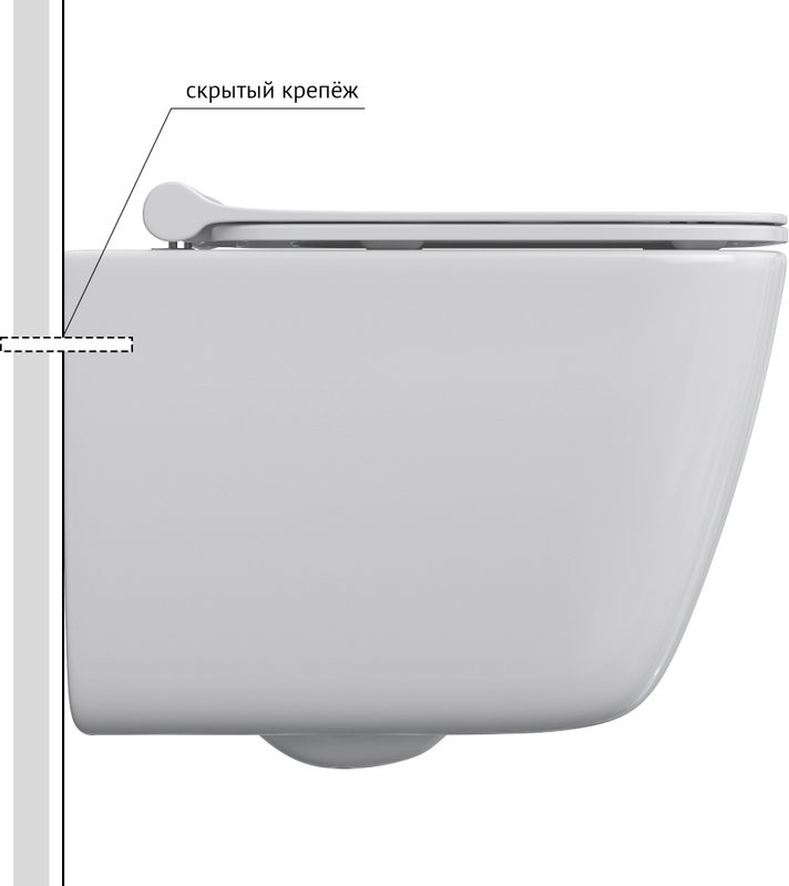 Комплект Унитаз подвесной Berges Quattro S Rimless безободковый, с микролифтом + Инсталляция Atom Line с кнопкой смыва черная матовая