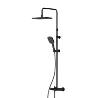 Душевая стойка AM.PM Func F078F522 с термостатом, черная