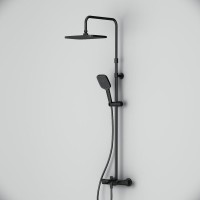 Душевая стойка AM.PM Func F078F522 с термостатом, черная