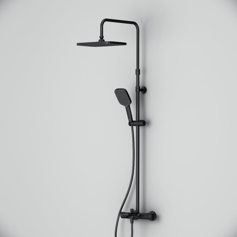 Душевая стойка AM.PM Func F078F522 с термостатом, черная