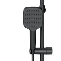 Душевая стойка AM.PM Func F078F522 с термостатом, черная